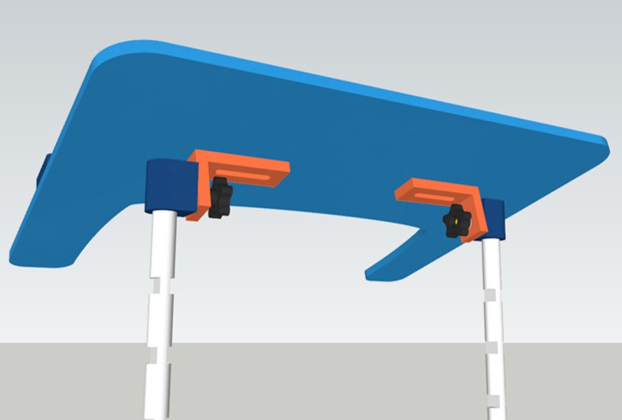 Kimba Adjustable Table